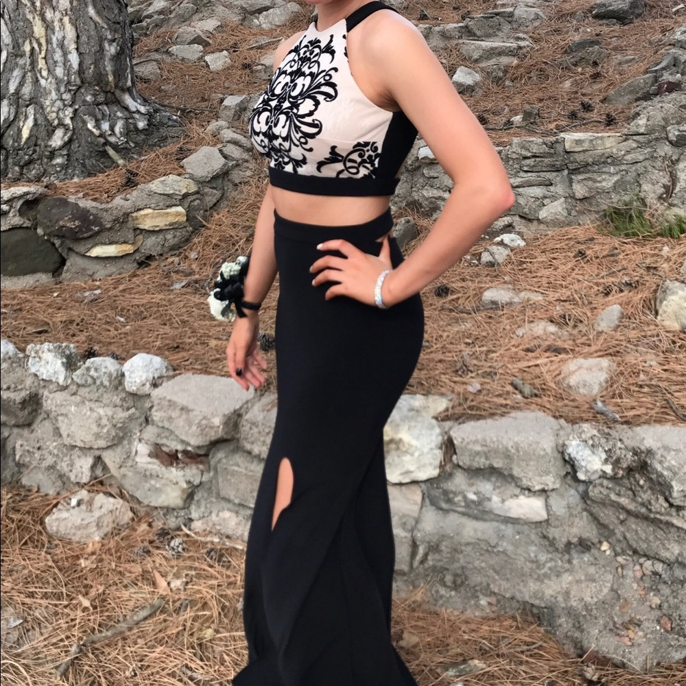 Two-piece Prom Dress
